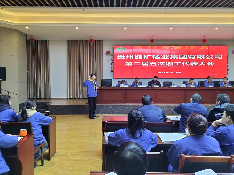 奮進正當(dāng)時 聚力向前行 ——能礦錳業(yè)召開第二屆第五次職工代表大會